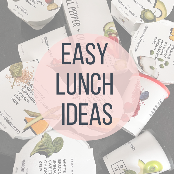 Easy Lunch Ideas